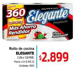Supermercados Top Elegante rollo de cocina oferta