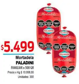Supermercados Top Paladini mortadela familiar oferta