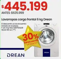 Punto Mayorista Drean lavarropas carga frontal oferta