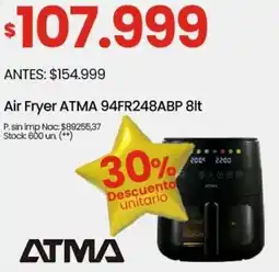 Punto Mayorista Atma air fryer oferta