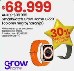 Punto Mayorista Grow home smartwatch GR29 oferta