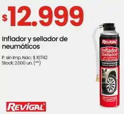 Punto Mayorista Revigal inflador y sellador de neumáticos oferta