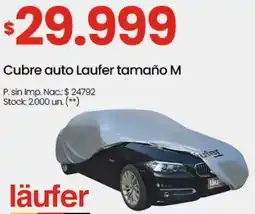 Punto Mayorista Läufer cubre auto tamaño m oferta