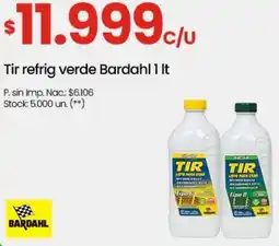 Punto Mayorista Bardahl tir refrig verde oferta