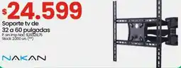 Punto Mayorista Nakan soporte tv oferta