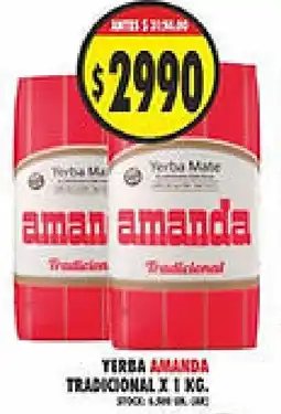 Supermercados Becerra Amanda terga tradicional oferta