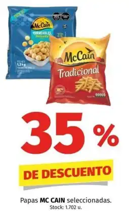 Hipermercado Libertad Mc cain papas seleccionadas. oferta