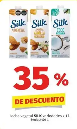 Hipermercado Libertad Silk leche vegetal variedades oferta
