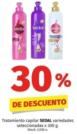 Hipermercado Libertad Sedal tratamiento capilar variedades seleccionadas oferta