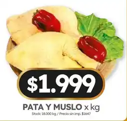Cordiez Pata y muslo oferta