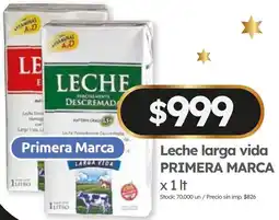 Cordiez Primera marca leche larga vida oferta