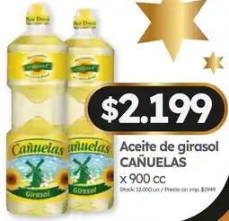 Cordiez Cañuelas aceite de girasol oferta