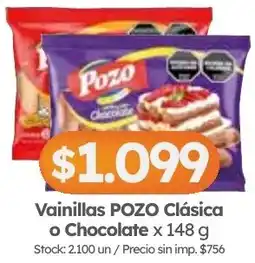 Cordiez Pozo clásica o chocolate vainillas oferta