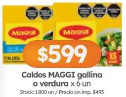 Cordiez Maggi caldos gallina o verdura oferta