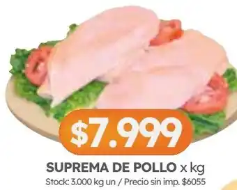 Cordiez Suprema de pollo oferta