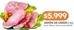 Cordiez Jamón de cerdo oferta