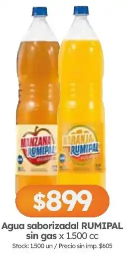 Cordiez Rumipal agua saborizadal sin gas oferta