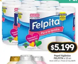 Cordiez Felpita papel higiénico oferta