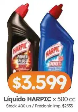 Cordiez Harpic líquido oferta