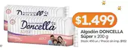 Cordiez Doncella algodón súper oferta