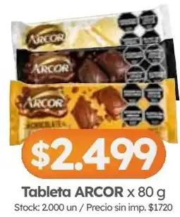 Cordiez Arcor tableta oferta