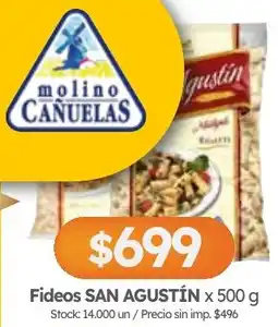 Cordiez San agustín fideos oferta