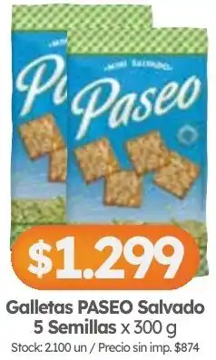 Cordiez Paseo galletas salvado oferta