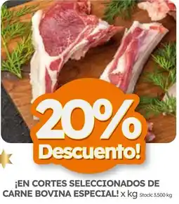 Cordiez ¡en cortes seleccionados de carne bovina especial! oferta