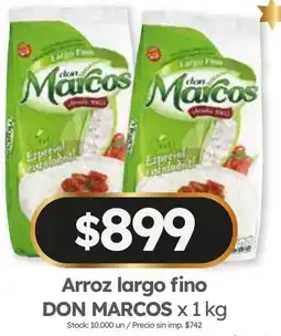 Cordiez Don marcos arroz largo fino oferta