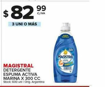 Carrefour Maxi Magistral Detergente Espuma Activa Marina oferta