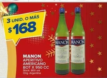 Carrefour Maxi Manon Aperitivo Americano oferta