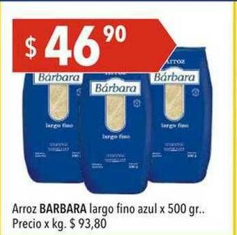 Hergo Arroz Barbara Largo Fino Azul oferta