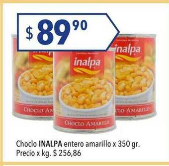 Hergo Choclo Inalpa Entero Amarillo oferta