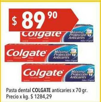 Hergo Pasta Dental Colgate Anticaries oferta