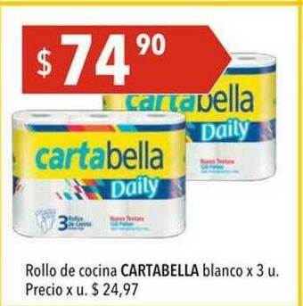 Hergo Rollo De Cocina Cartabella Blanco oferta