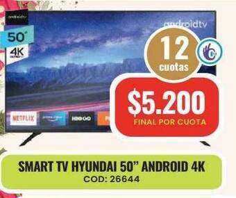 Maxiconsumo Smart Tv Hyundai 50 oferta