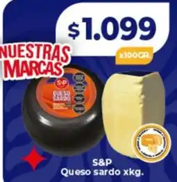 Supermayorista Vital S&P queso sardo oferta