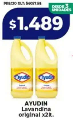 Supermayorista Vital Ayudin lavandina original oferta