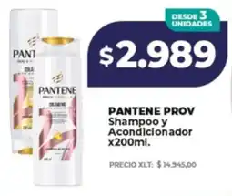 Supermayorista Vital Pantene prov shampoo y acondicionador oferta