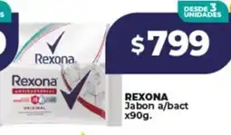 Supermayorista Vital Rexona jabon a/bact oferta