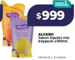 Supermayorista Vital Algabo jabon liquido mix doypack oferta