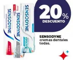 Supermayorista Vital Sensodyne cremas dentales todas oferta