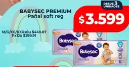 Supermayorista Vital Babysec premium pañal soft reg oferta