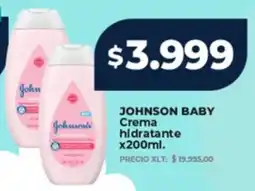 Supermayorista Vital Johnson baby crema hidratante oferta