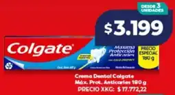Supermayorista Vital Colgate crema dental máx. prot. anticaries oferta