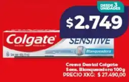 Supermayorista Vital Colgate crema dental sens. blanqueadora oferta
