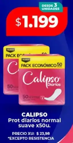 Supermayorista Vital Calipso prot diarios normal suave oferta