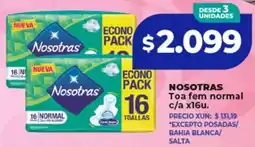 Supermayorista Vital Nosotras toa fem normal oferta