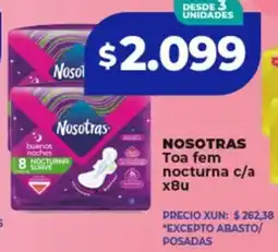 Supermayorista Vital Nosotras toa fem nocturna c/a oferta