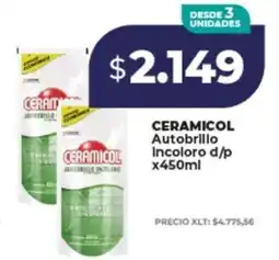 Supermayorista Vital Ceramicol autobrillo incoloro oferta